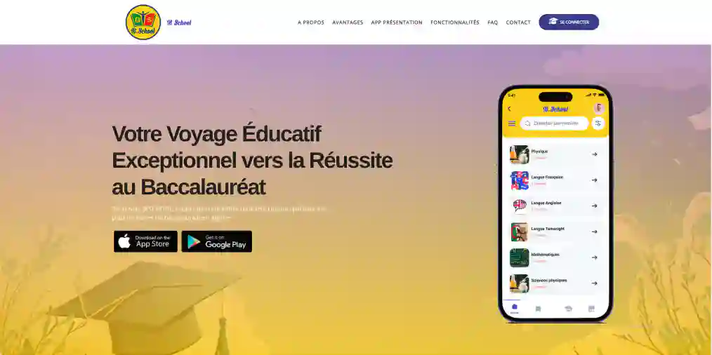 Site web B school