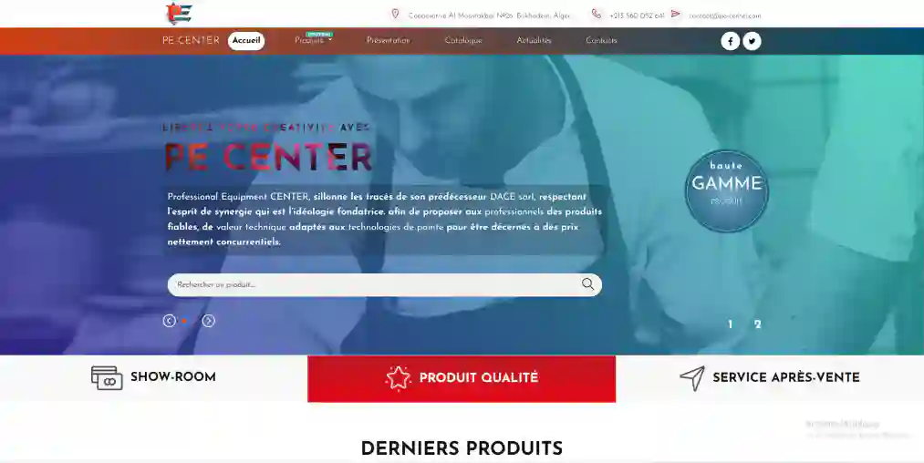 Site web Pe-center