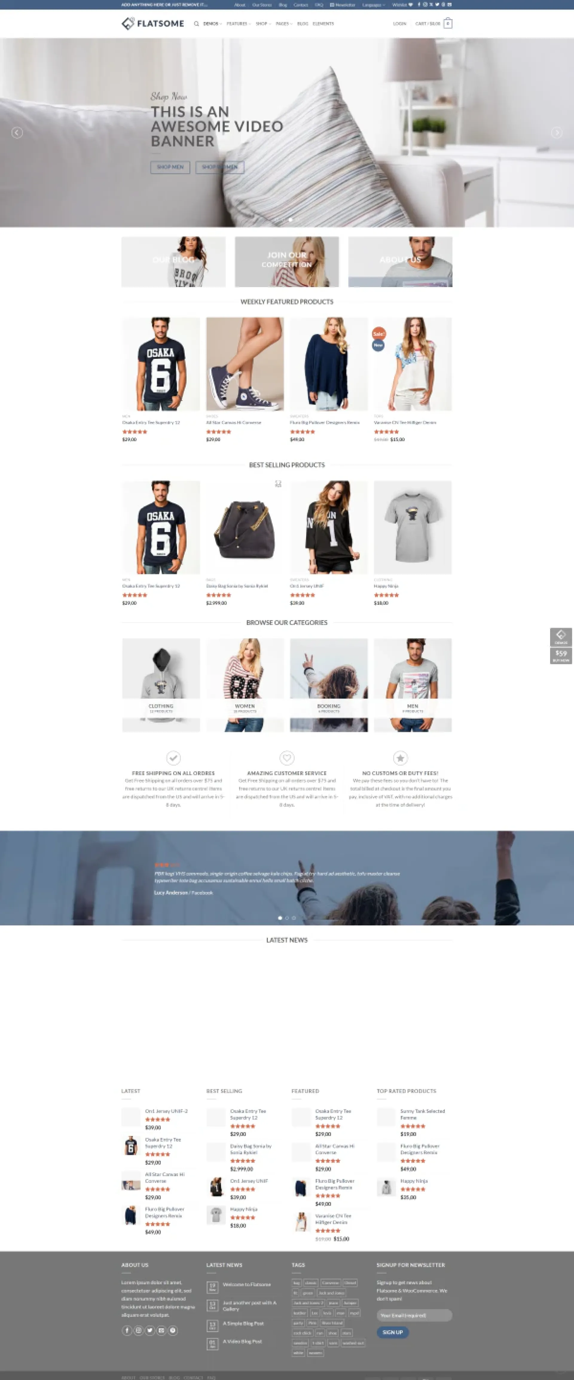 Boutique E-commerce Classique pour une Expérience d’Achat Optimale