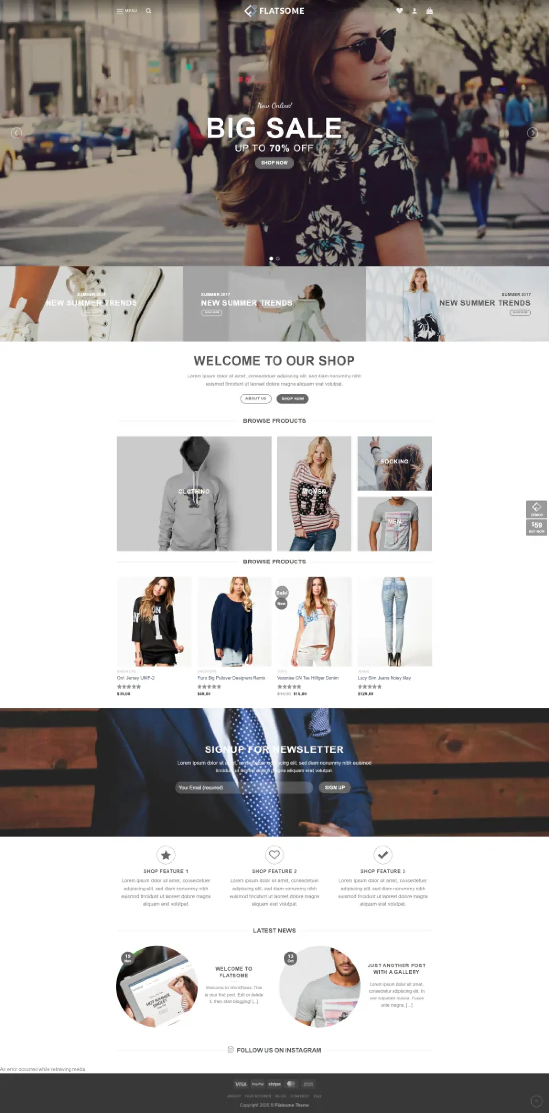 Boutique E-commerce Mode en Plein Écran pour une Expérience Immersive