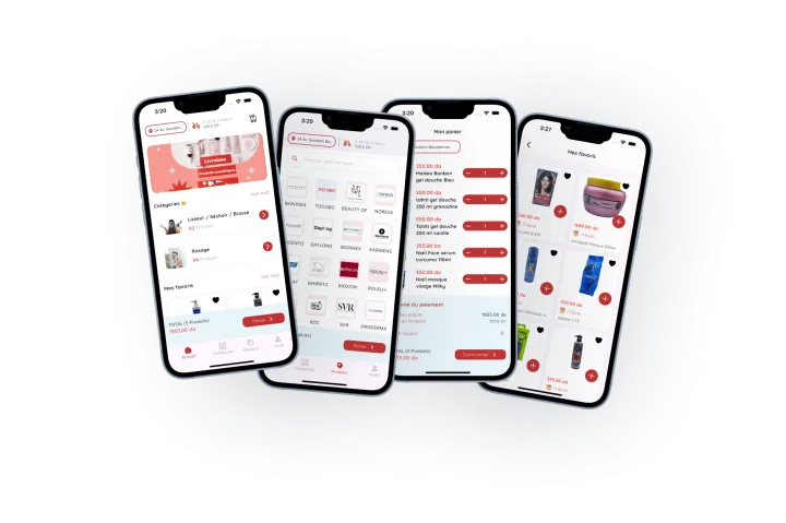 Wasseli App de livraison des produits cosmétiques